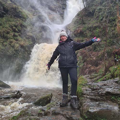 Image show Slimming World member hiking