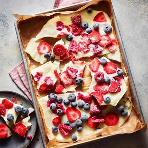 Slimming World frozen yoghurt bark