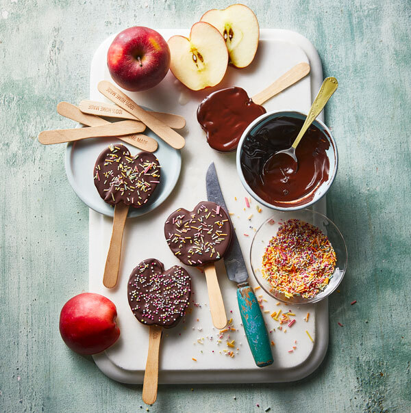 Slimming World chocolate covered apple slices