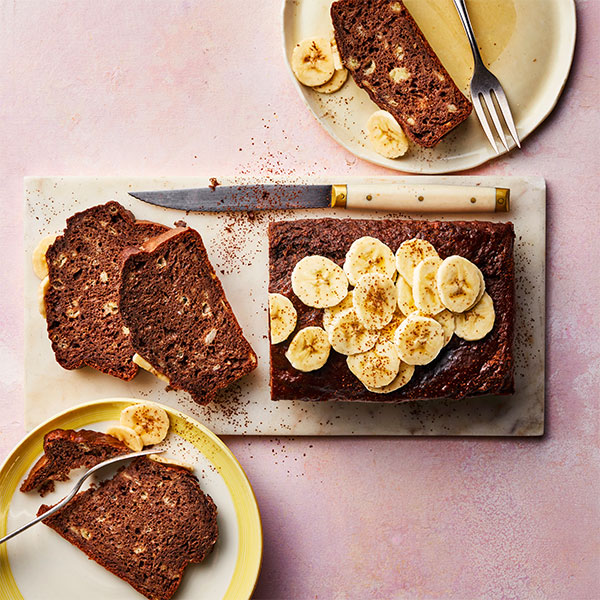 Chocolate banana bread
