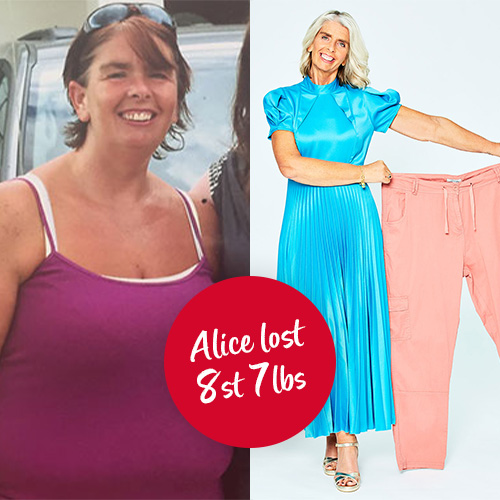 Alice Ingman lost 8st 7lbs