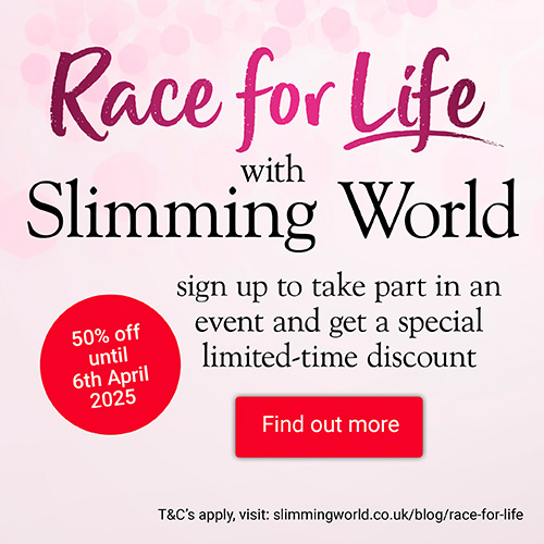 Race for Life 50% offer