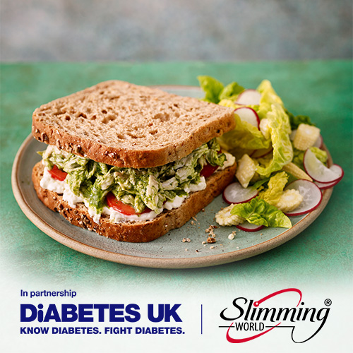 Chicken and pesto sandwich - DiabetesUK