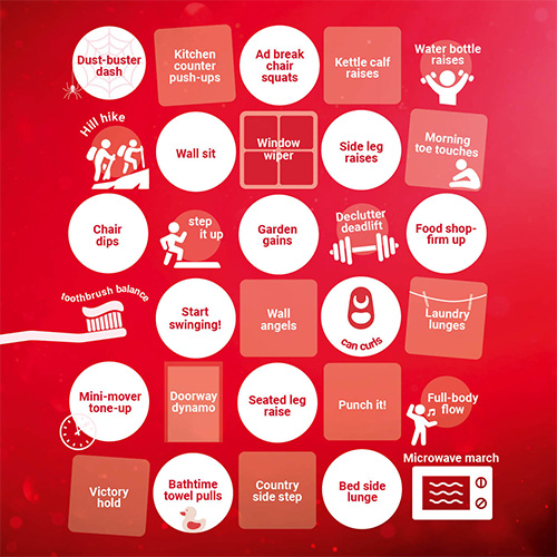 Slimming World's 30-day strength challenge checklist