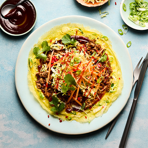 hoisin pork omelettes from Slimming World's 15 minute heroes cookbook