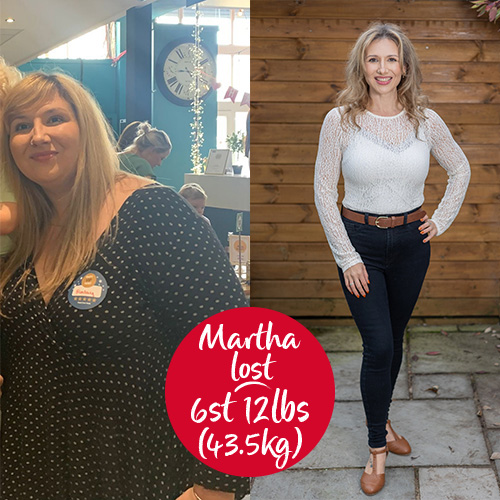 Slimming World member Martha Rose lost 6st 12lbs (43.5kg)