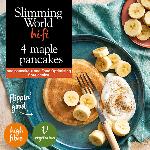 Slimming World Food Range - Maple pancakes