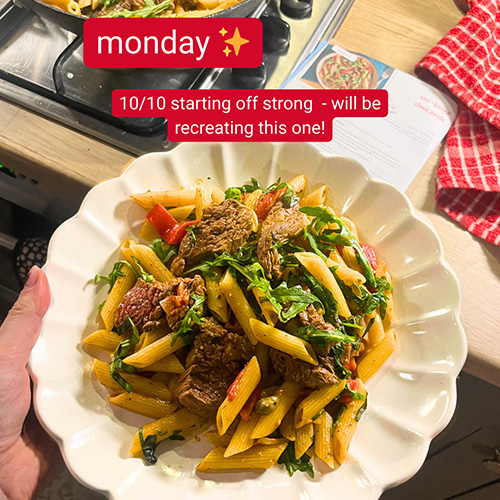 monday - 10/10 starting off strong - will be recreating this one!