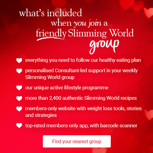 what's included when you join a friendly Slimming World group