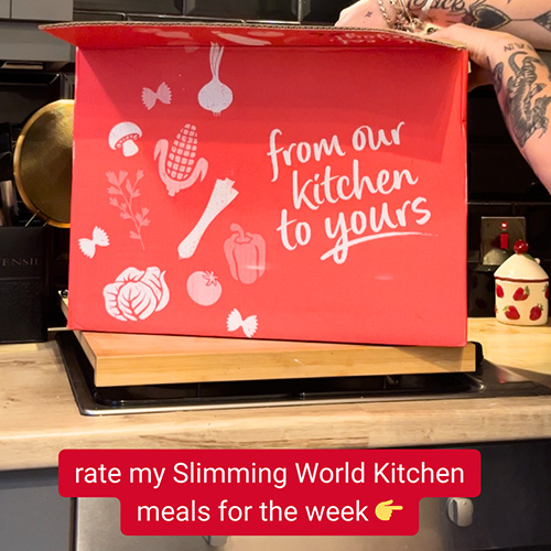 rate my Slimming World Kitchen meals for the week